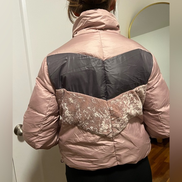 Marc New York Pink and Gray Puffer Jacket - Picture 7 of 12